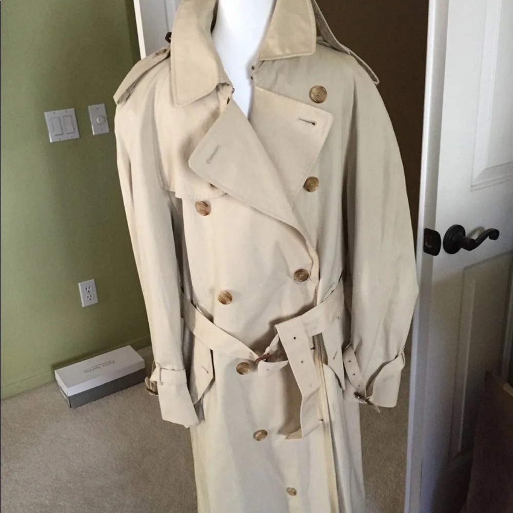 Jeffrey Banks Classic Trench Coat..MEN’S